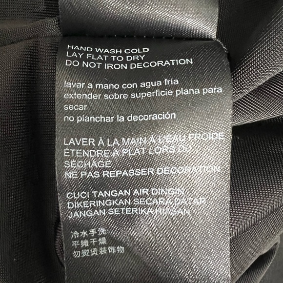 Black Bebe Halter Dress with Key hole & Jeweled Neck Choker Medium - Picture 13 of 13